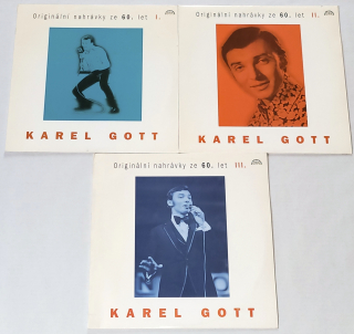 Karel Gott – Originální nahrávky ze 60. let 1993 NM, VYPRANÉ Vinyl (3LP)