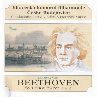 Ludwig van Beethoven, Jihočeská komorní filharmonie České Budějovice  – Symphonies N°1 & 2 1997 CD (nerozbalené)