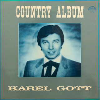 Karel Gott – Country Album 1982 VG, VYPRANÁ Vinyl (LP)