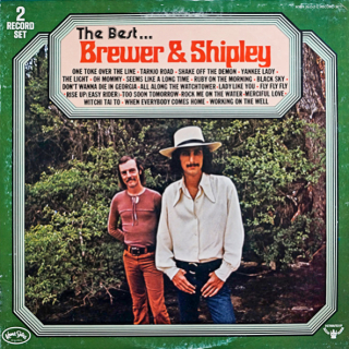 Brewer And Shipley – The Best . . . Brewer & Shipley 1976 EX, VYPRANÉ Vinyl (2LP)