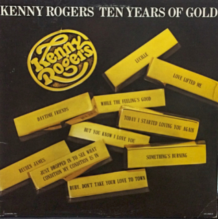Kenny Rogers – Ten Years Of Gold 1977 VG+, VYPRANÁ Vinyl (LP)