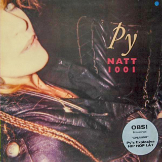 Py Bäckman – Natt 1001 1988 VG+, VYPRANÁ Vinyl (LP)