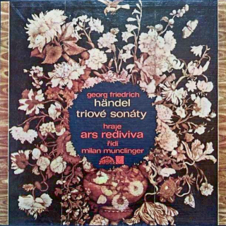 Georg Friedrich Händel – Triové Sonáty 1974 VG+, VYPRANÉ Vinyl (Box Set 3LP)