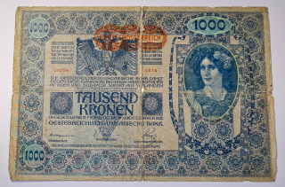 1000 Kronen 1902 - Rakousko-Uhersko, bankovka