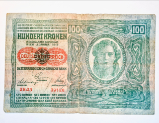100 Kronen 1912 - Rakousko-Uhersko, bankovka